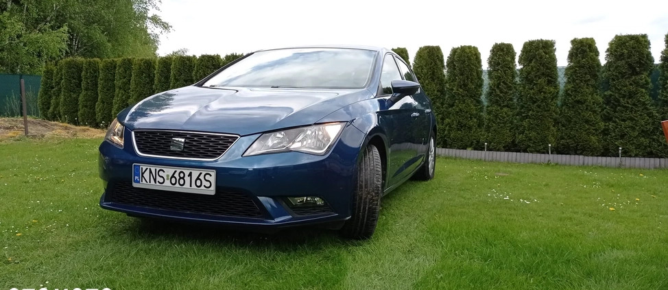 Seat Leon cena 32200 przebieg: 112000, rok produkcji 2013 z Zambrów małe 172